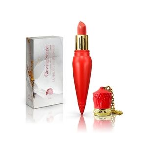 NEW Glowing Scarlet Ruby Red Shiny Lipstick